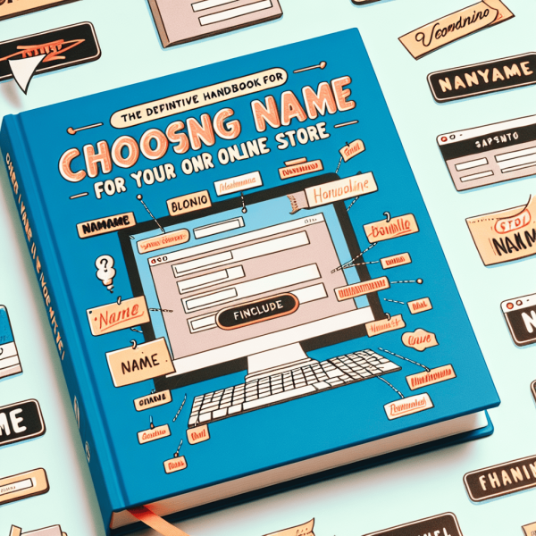 The Definitive Handbook for Choosing a Name for Your Online Store